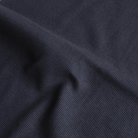 2x2 Cotton Spandex Rib - Navy