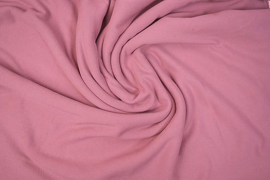 Organic Cotton Sweatshirt Fleece & Rib - Sea Rose