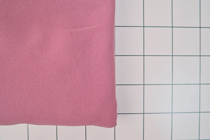 Organic Cotton Sweatshirt Fleece & Rib - Sea Rose