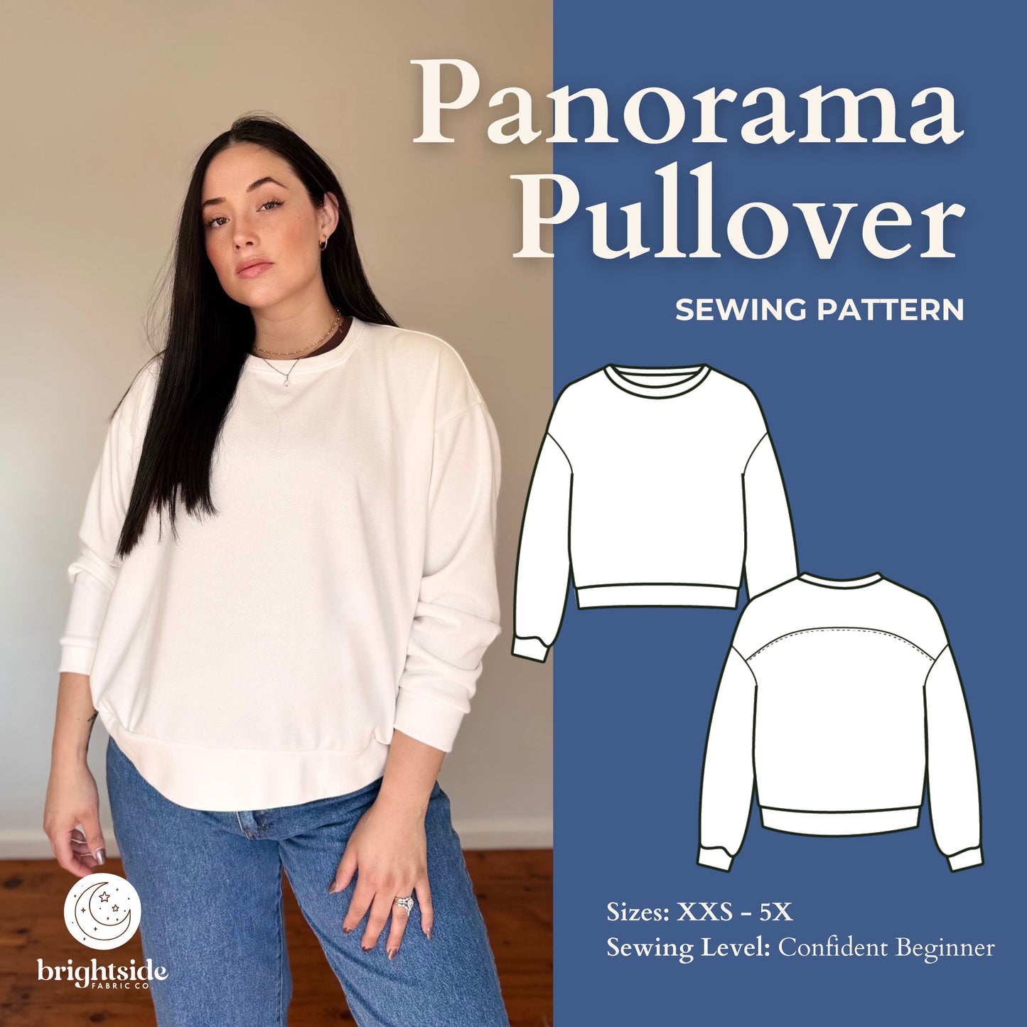 Panorama Pullover Sewing Pattern