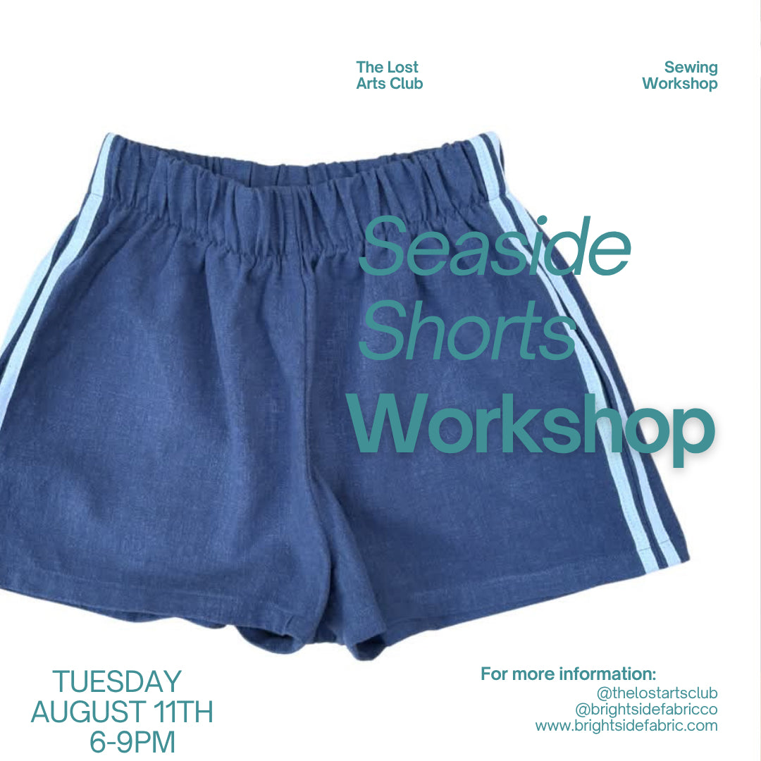 Confident Beginner - Seaside Shorts Workshop - August 11th