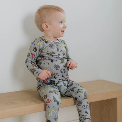 Spring Snakes Soothe Knit Jersey