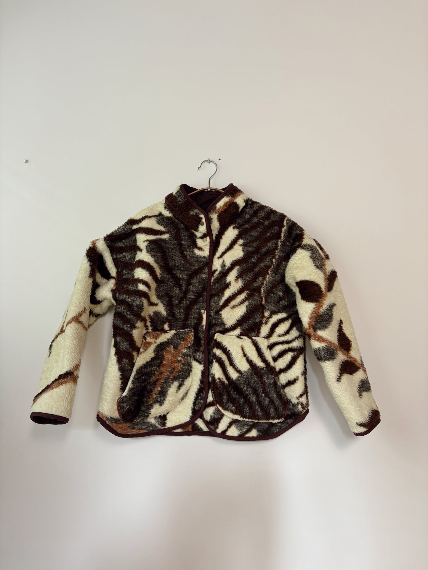 Leopard Flora Jacket Sample - Small