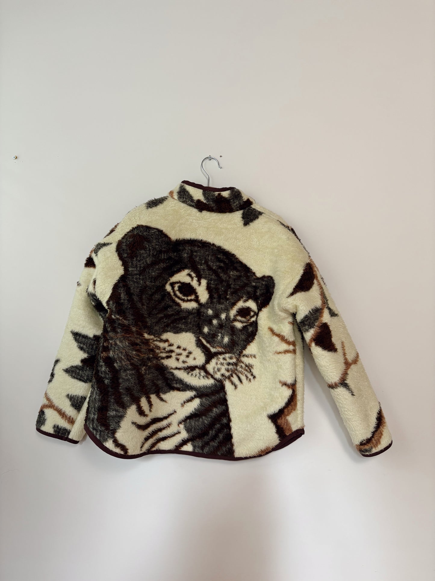 Leopard Flora Jacket Sample - Small