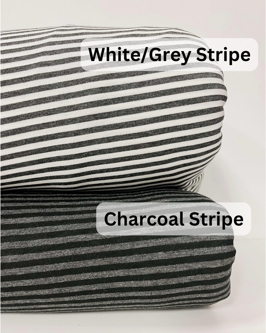 Striped Bamboo/Cotton Jersey