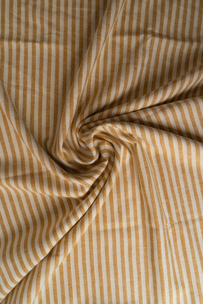 Hemp/Organic Cotton Stripe - Honey