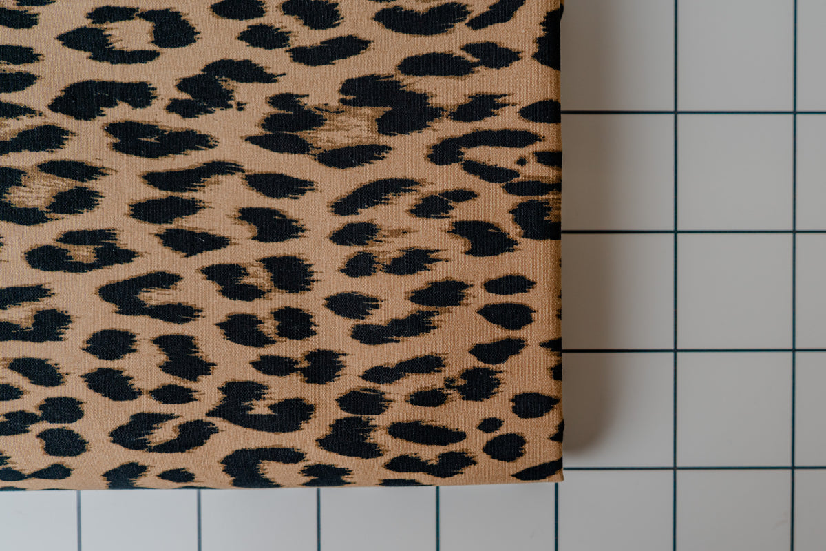 6oz Leopard Print Cotton