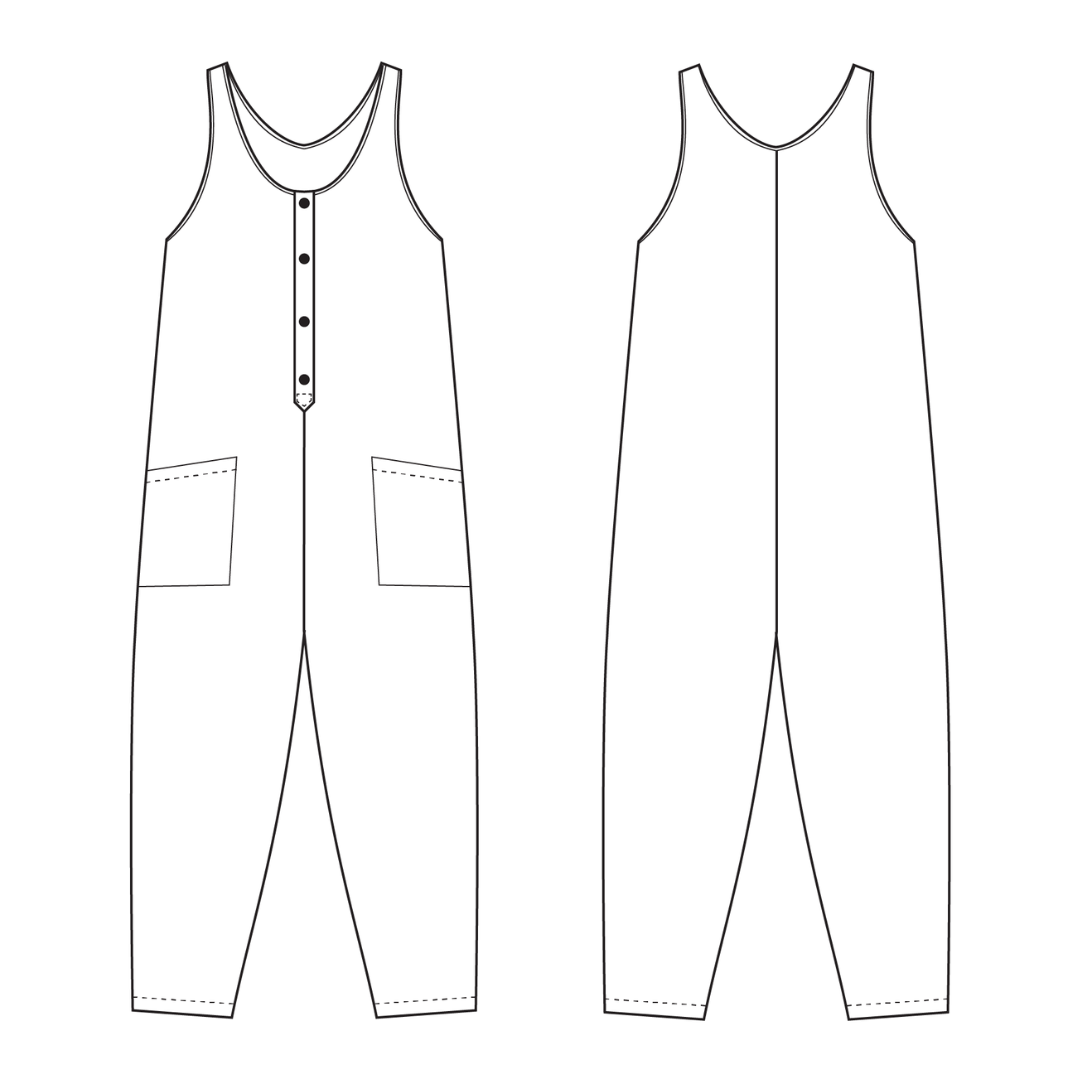 Somerset Jumpsuit Sewing Pattern