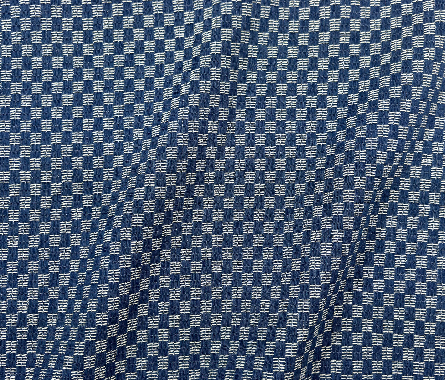 Checkered Denim - Dark Wash