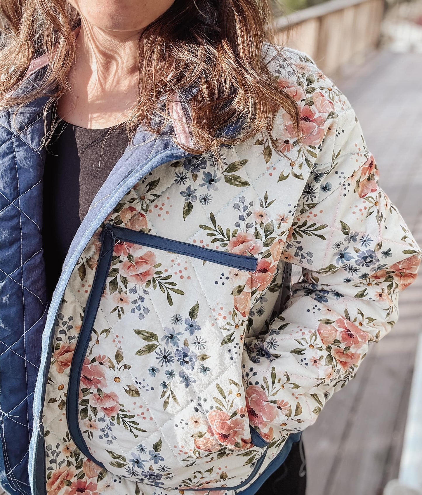Flora Jacket and Vest Sewing Pattern