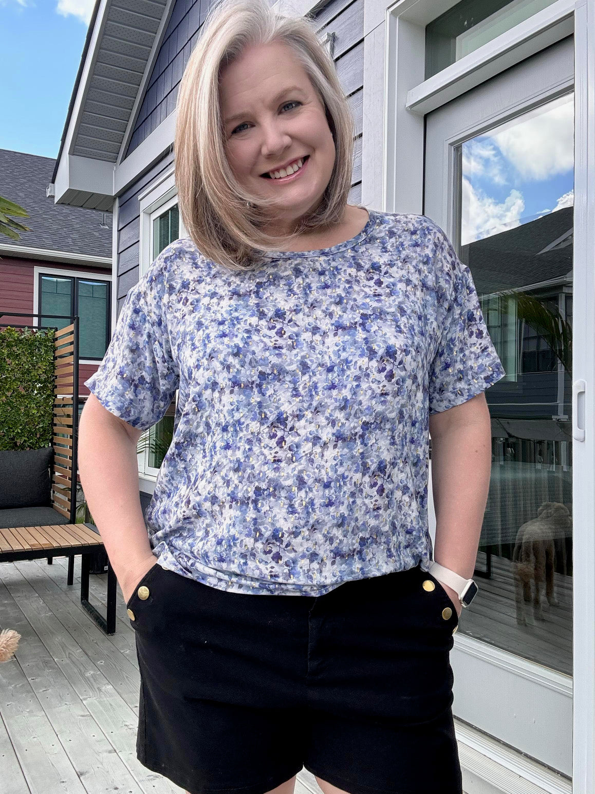 Women's Cove Tee Sewing Pattern