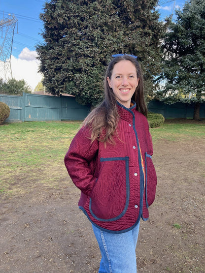 Flora Jacket and Vest Sewing Pattern