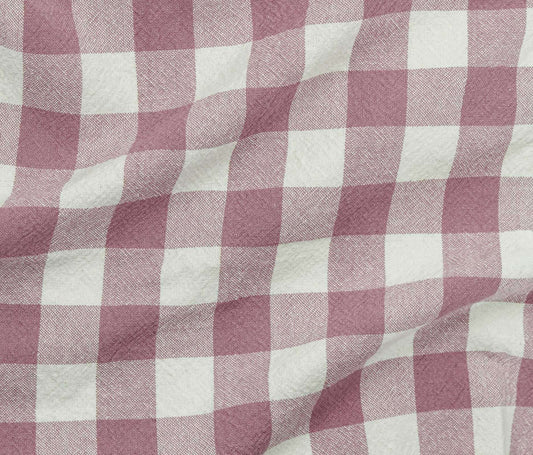 Farmhouse Checks - Rosy