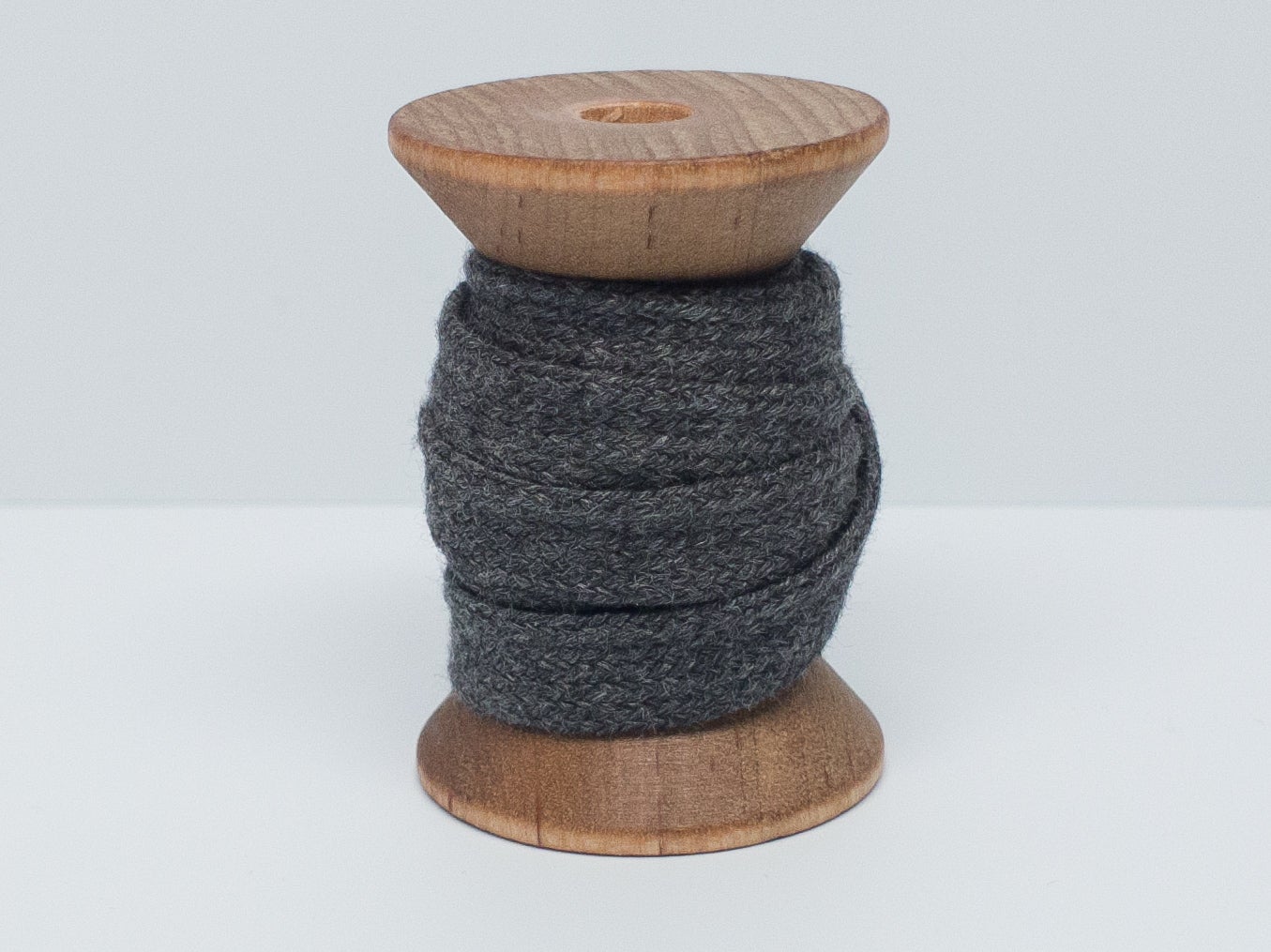 heathered grey drawstring